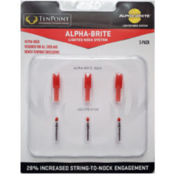 Nock TenPoint Apha Brite Lighted .297 Red 3p