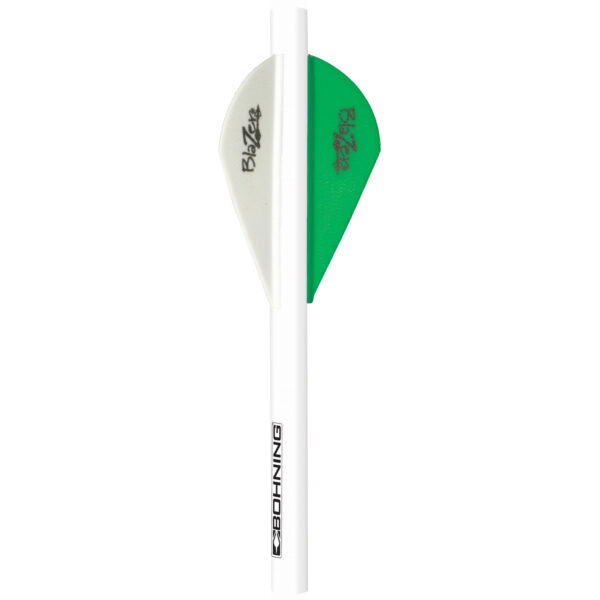 Bohning TrueFletch Blazer Neon Green/White 6Pk