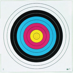 Target 4 Color 40 cm 17"