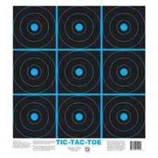 Target 17" Tic Tac Toe