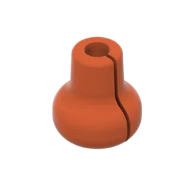 Button Pine Ridge Beak Button Orange