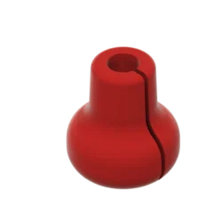 Button Pine Ridge Beak Button Red