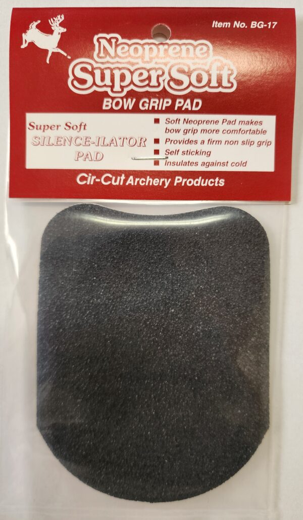 Pad Cir-Cut Neoprene Adhesive Bow Grip