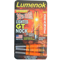 Nock Lumenok GoldTip Orange 3pk