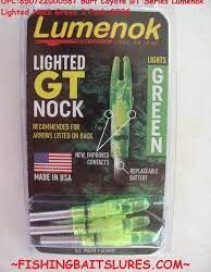 Nock Lumenok GoldTip Green 3pk