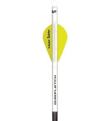 Quikfletch NAP 2" Twister 1/White-2/Yellow