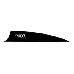 Vane Bohning X3 3" Black 36pk