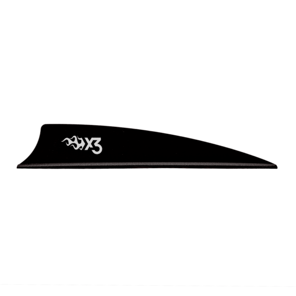 Vane Bohning X3 3" Black 36pk