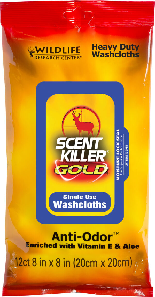 Washcloth Wildlife Research SK Gold Heavy Duty 12p